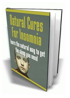 (image for) Natural Cures for Insomnia