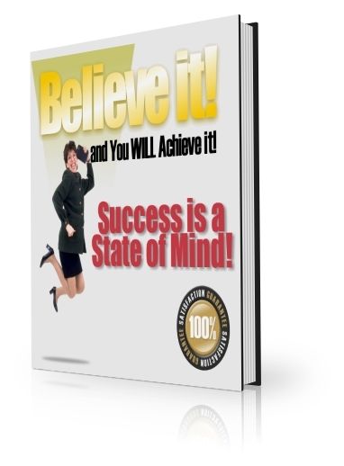 (image for) Believe It and You Will Achieve It (PLR)