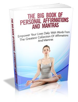 (image for) The Big Book Of Personal Affirmations & Mantras